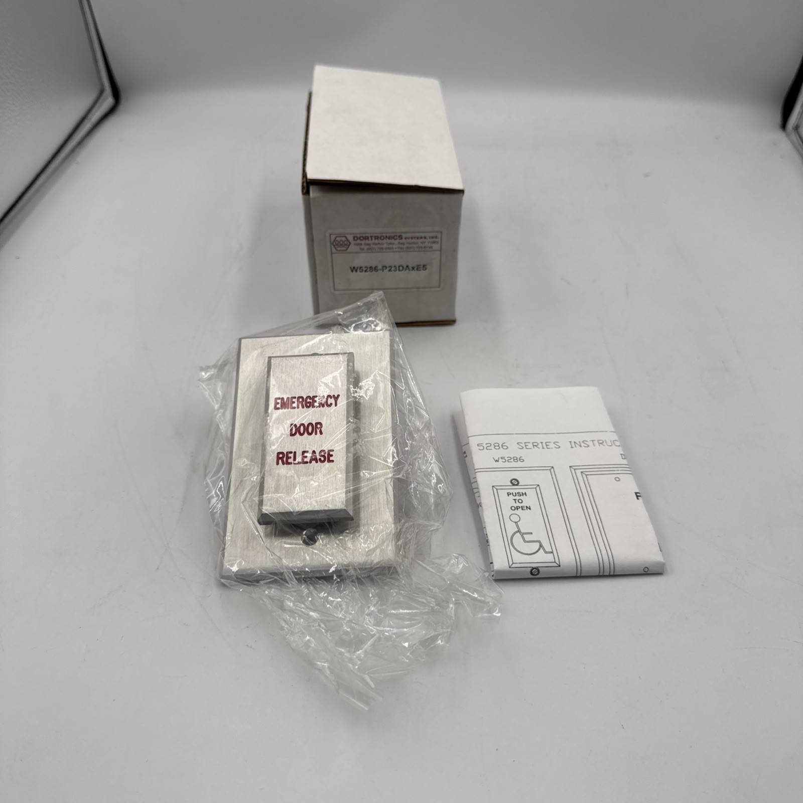 New Dortronics W5286-P23DAXE5 Emergency Door Release