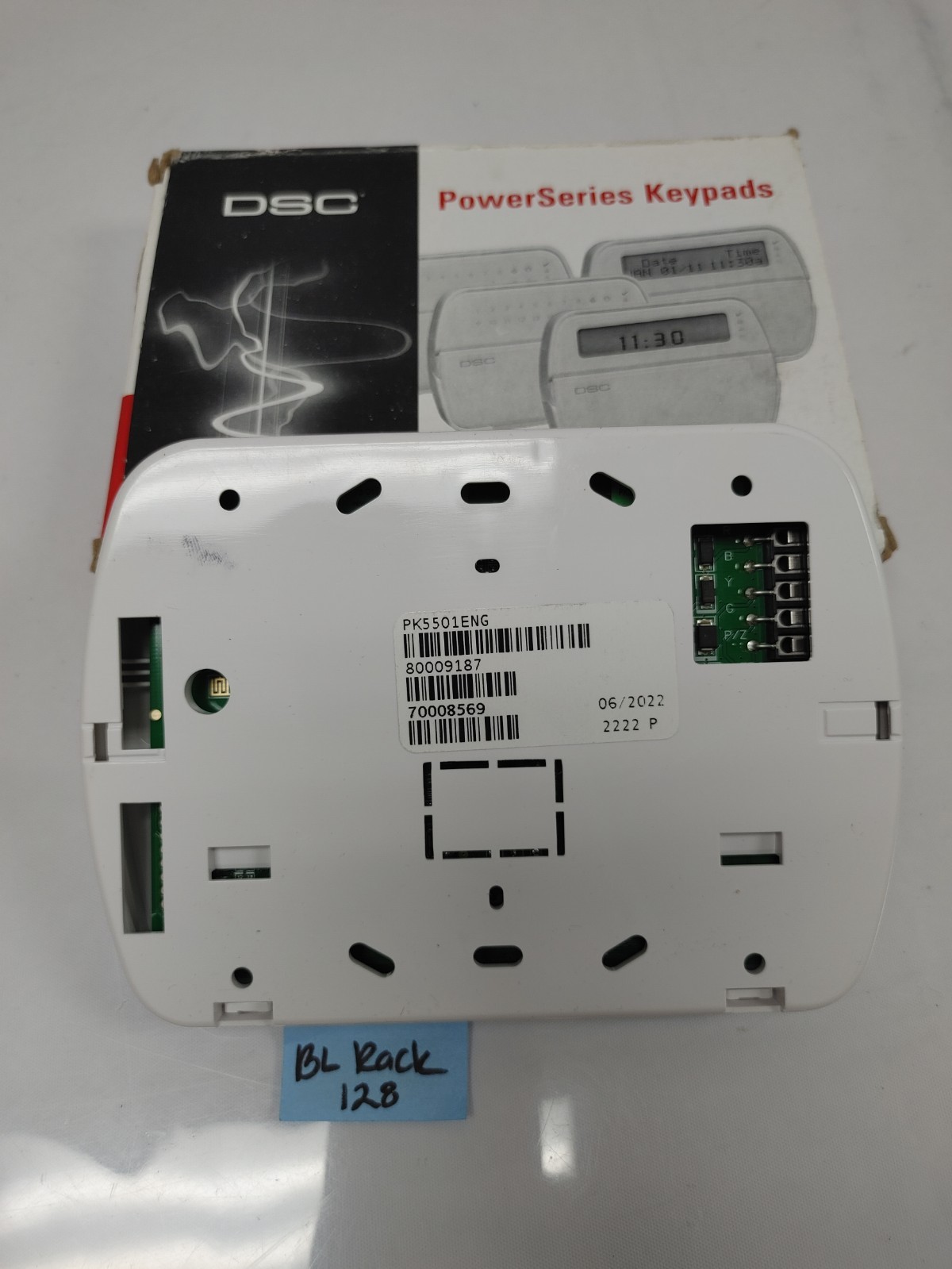 DSC PowerSeries PK5501 Security Keypad 64-Zone LCD Icon Alarm Panel