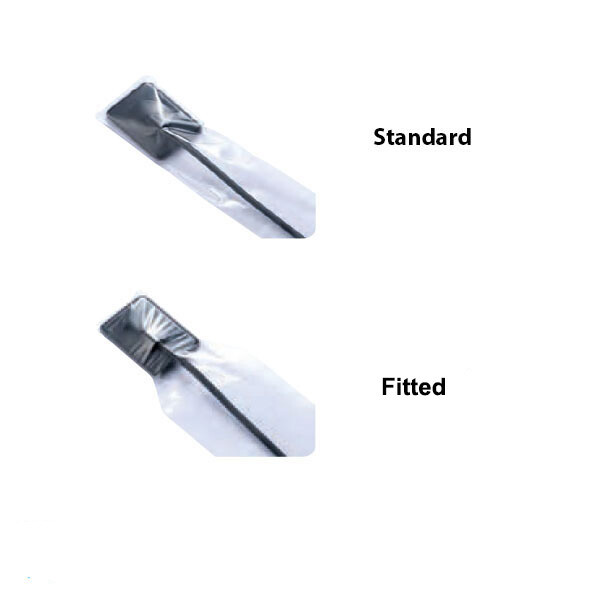 500 pcs x-ray sensor sleeves Size #2 1 5/8" x 8" Trophy Gendex Diagnodent & more