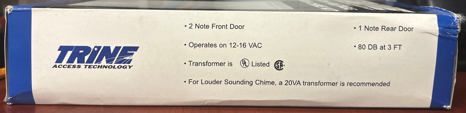 Trine No. 201 Low Voltage Door Chime Kit