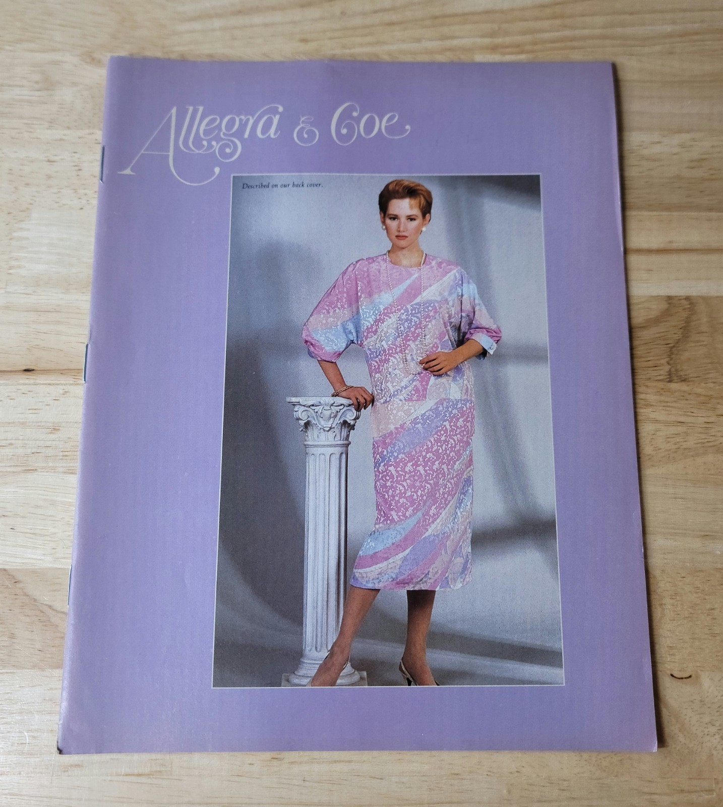 Vtg ALLEGRA & COE CATALOG ©1988 Clothing