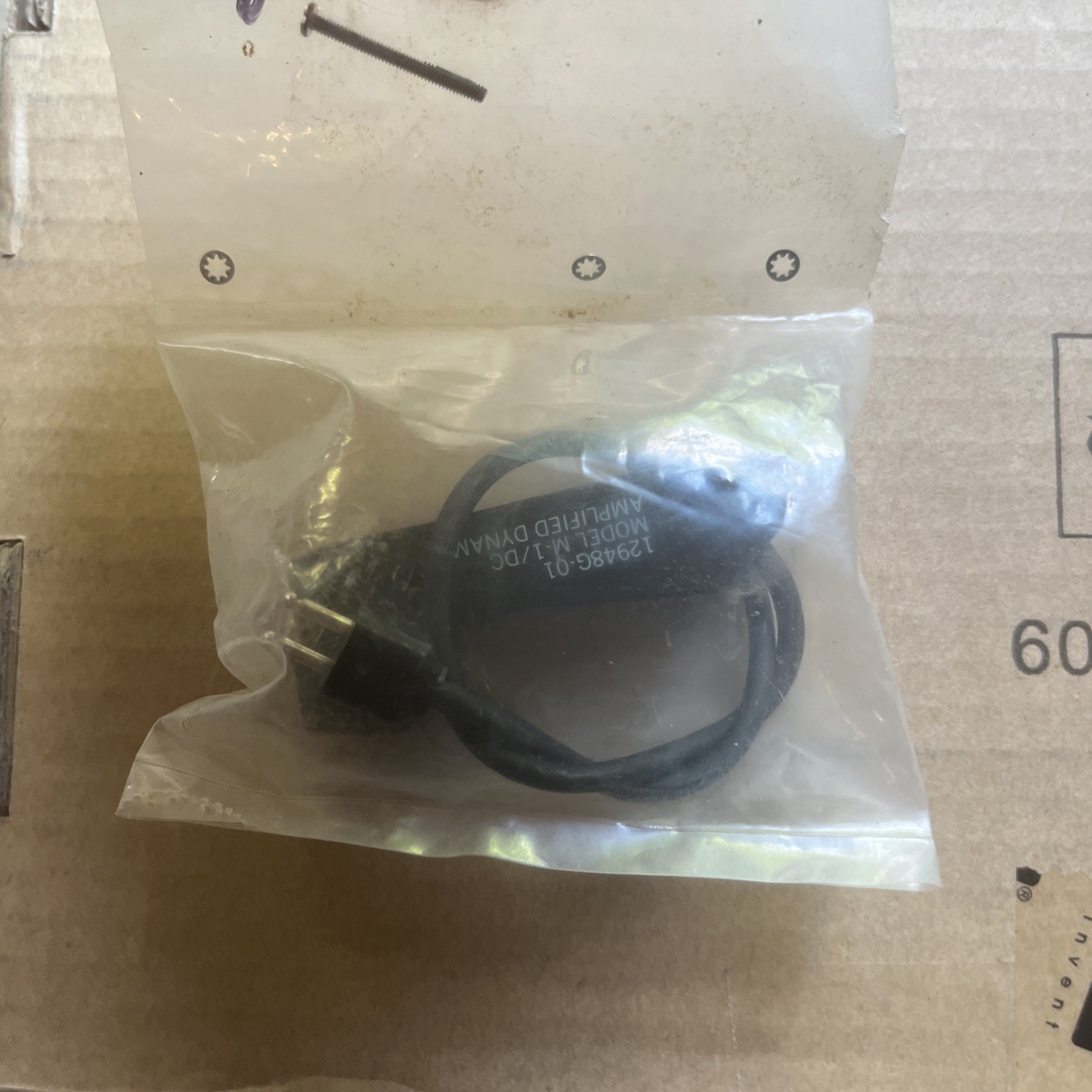 David Clark #12948G-01 Model M-1/DC Amplified Dynamic Microphone Assembly UNUSED