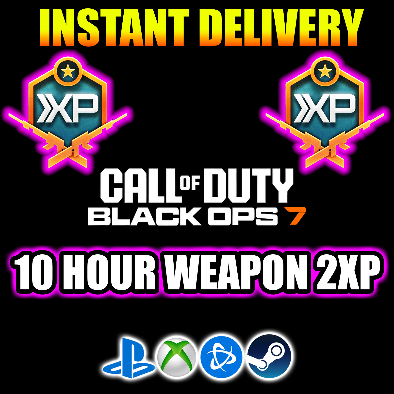 [10 Hour 2WXP] Call of Duty: BLACK OPS 7 DOUBLE WEAPON XP | BO7 COD 2XP CODES!