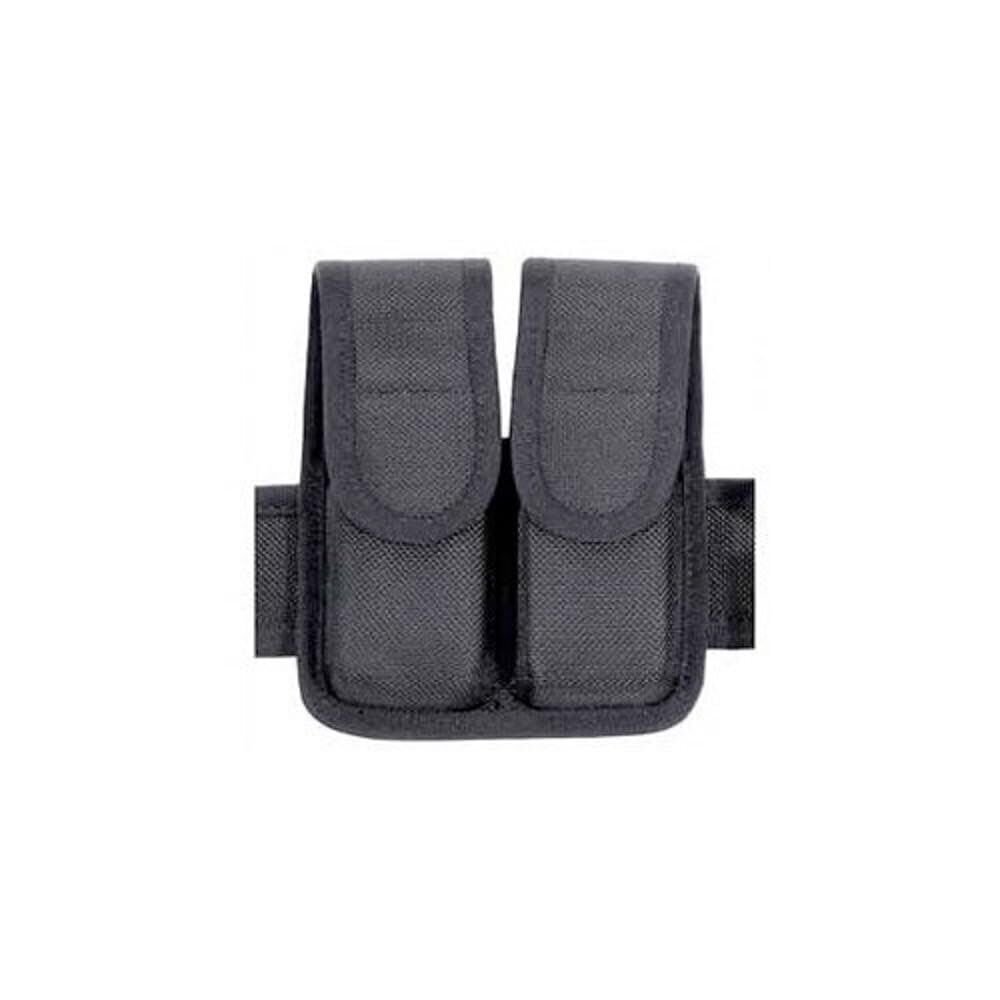 BLACKHAWK Molded Black Cordura Double Mag Pouch - Double Row
