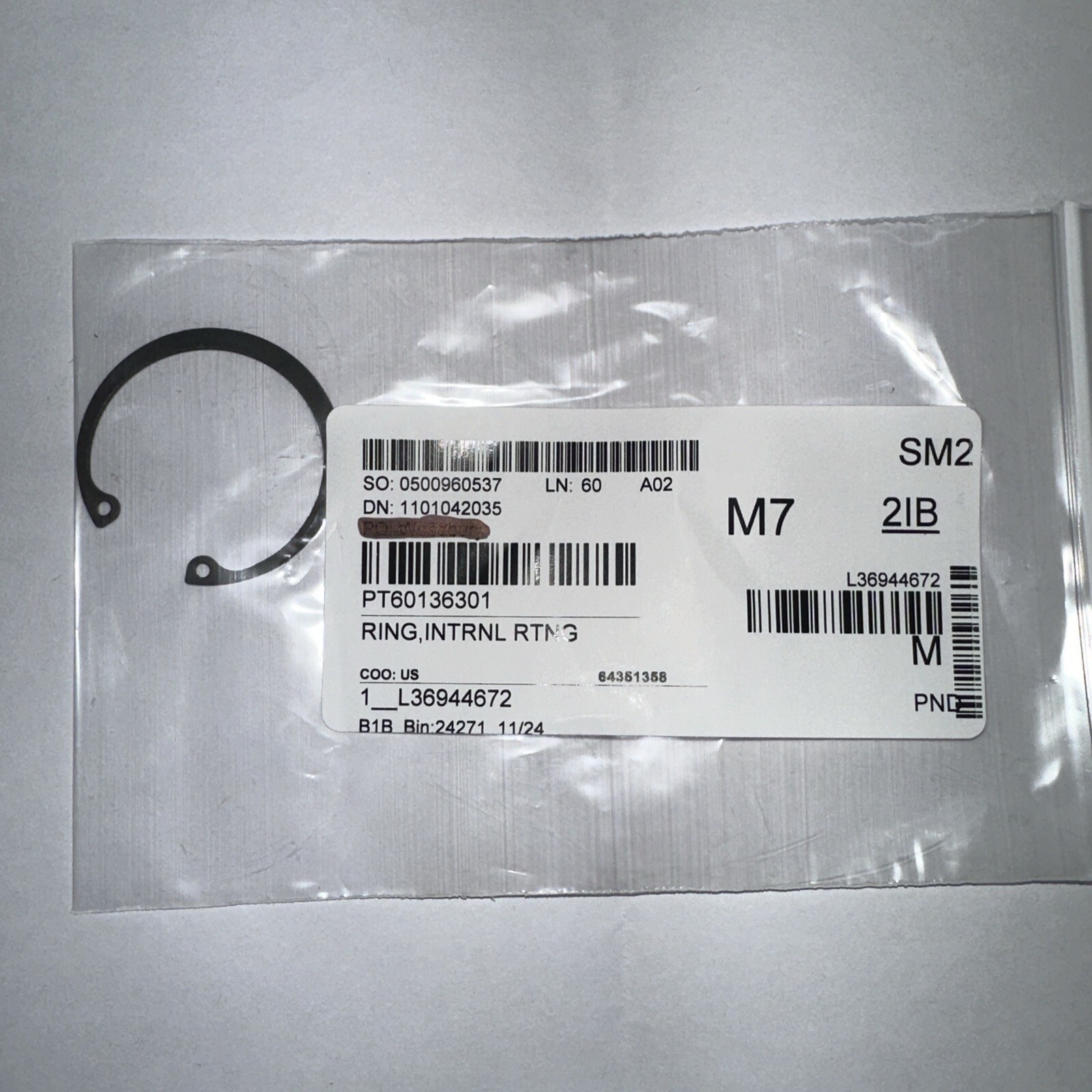 Pitco Ring,Intrnl Rtng 60136301 - Free Shipping + Geniune OEM