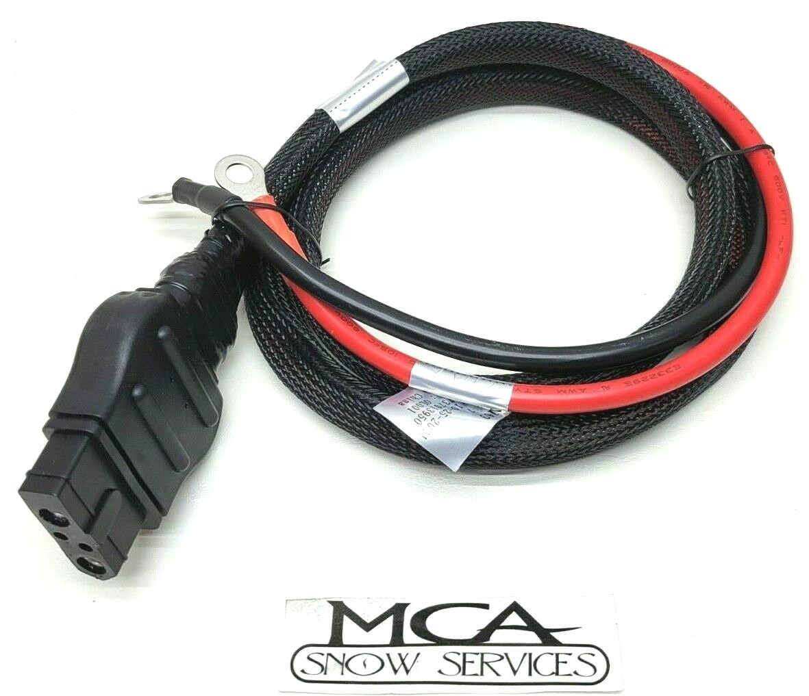 WESTERN FISHER SNOW PLOW BATTERY CABLE 2 PIN TRUCK SIDE  61169