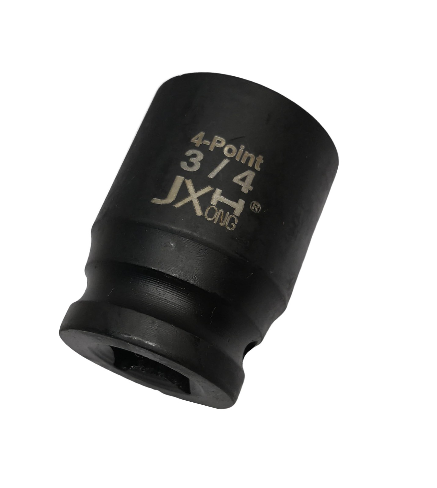 JXHONG 1/2" Drive 3/4" 4-Point Square Socket, Heat Treated Cr-V One Size