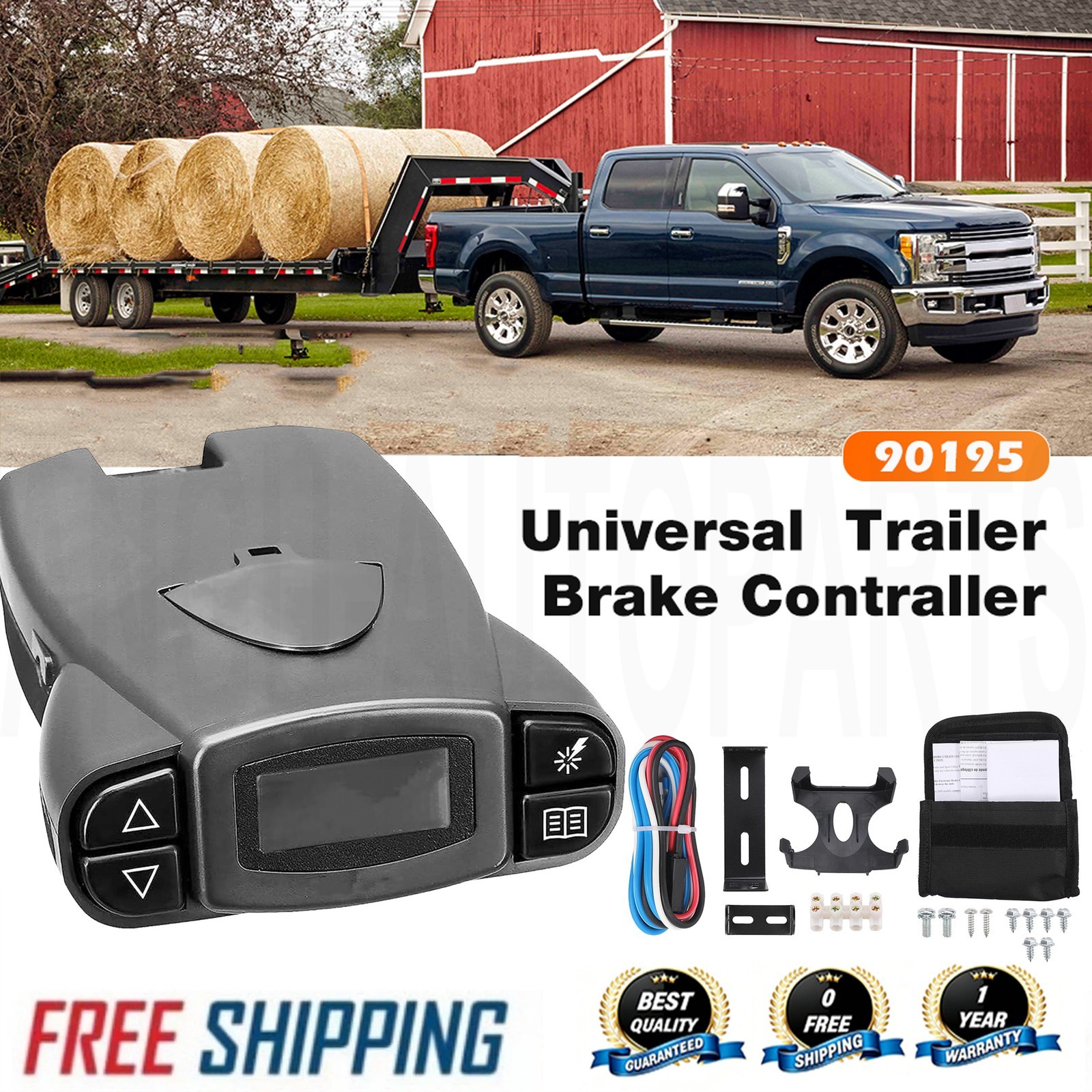 Electric Trailer Brake Control Module Controller For Tekonsha P3 Prodigy 90195 .