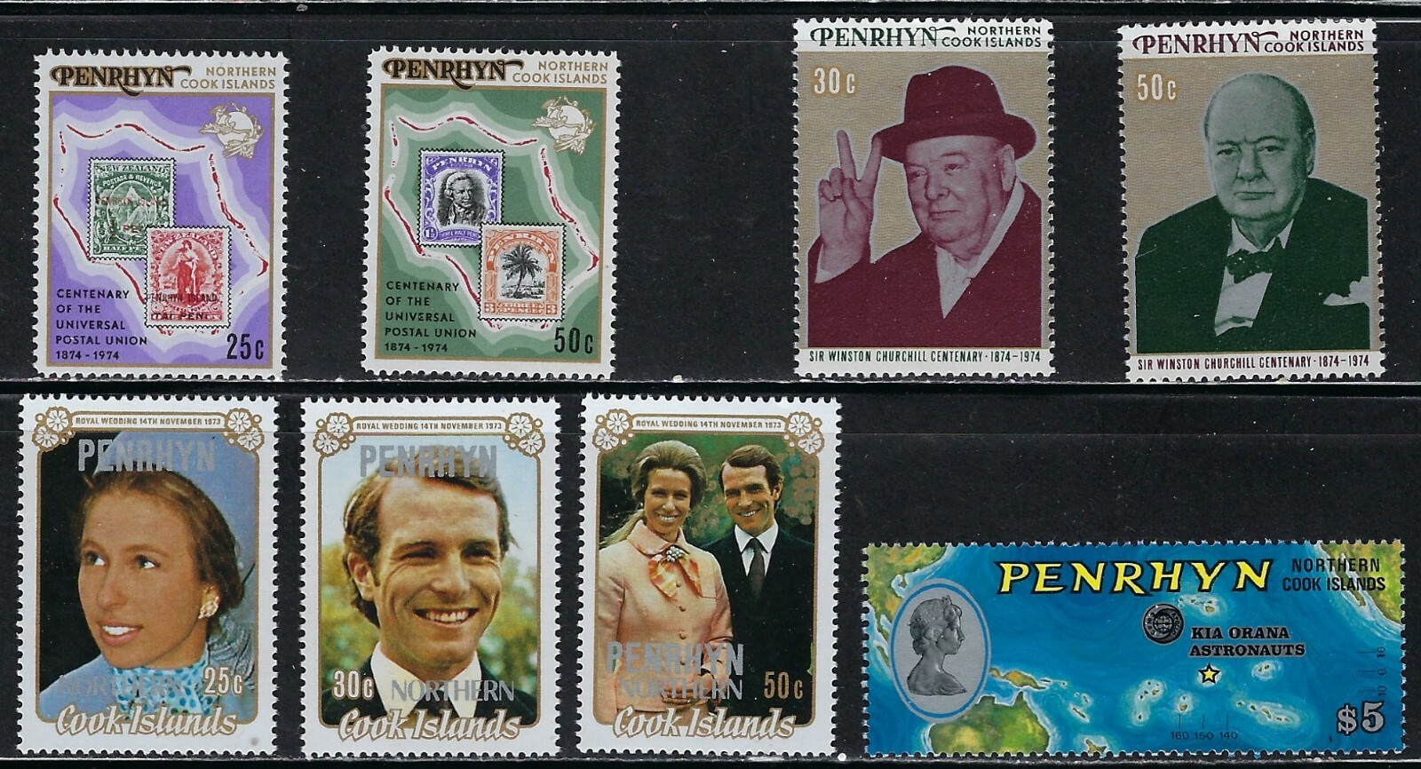 MNH Stamps from Penrhyn.......32P..........C-1108-z