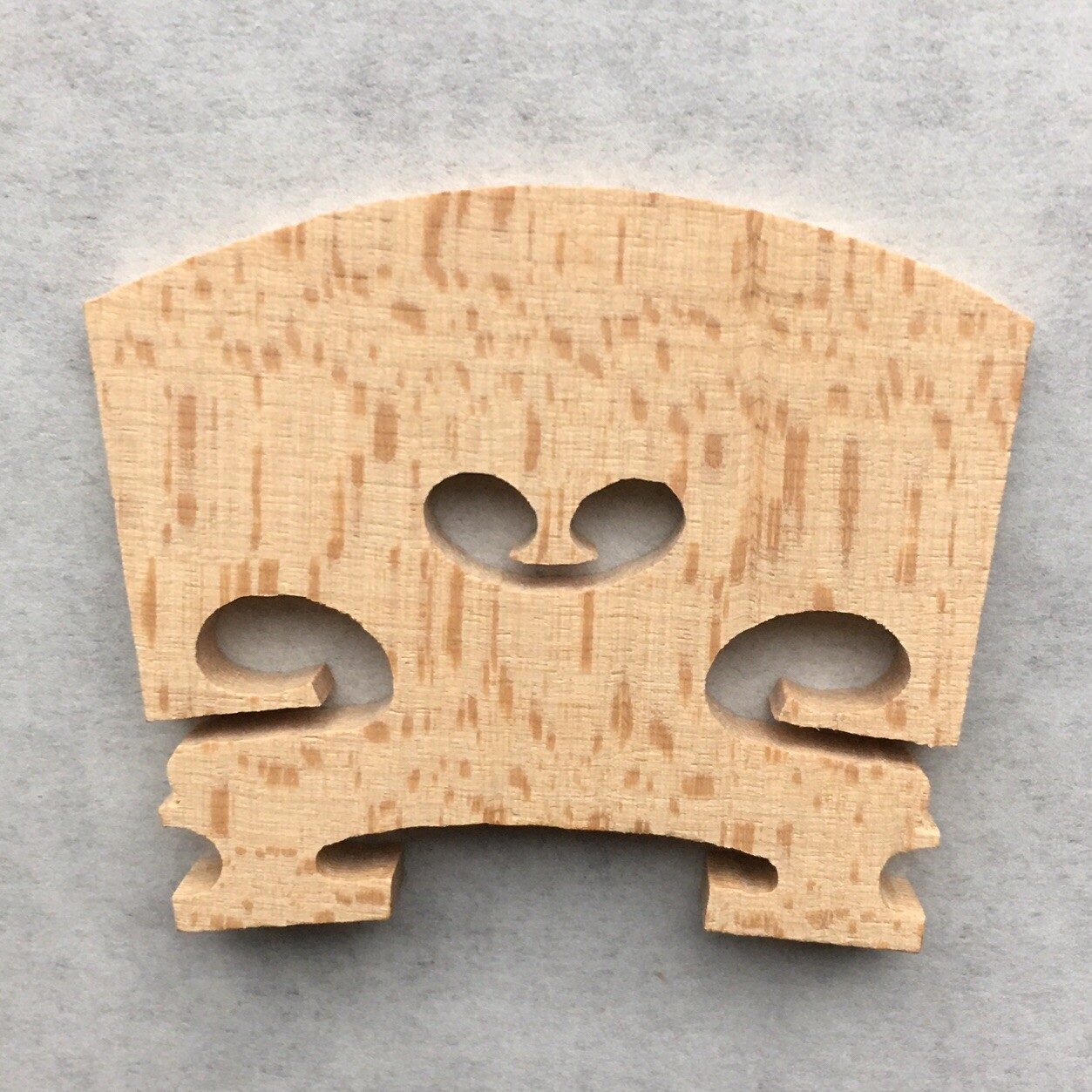 French model old color 3/4 violin bridge