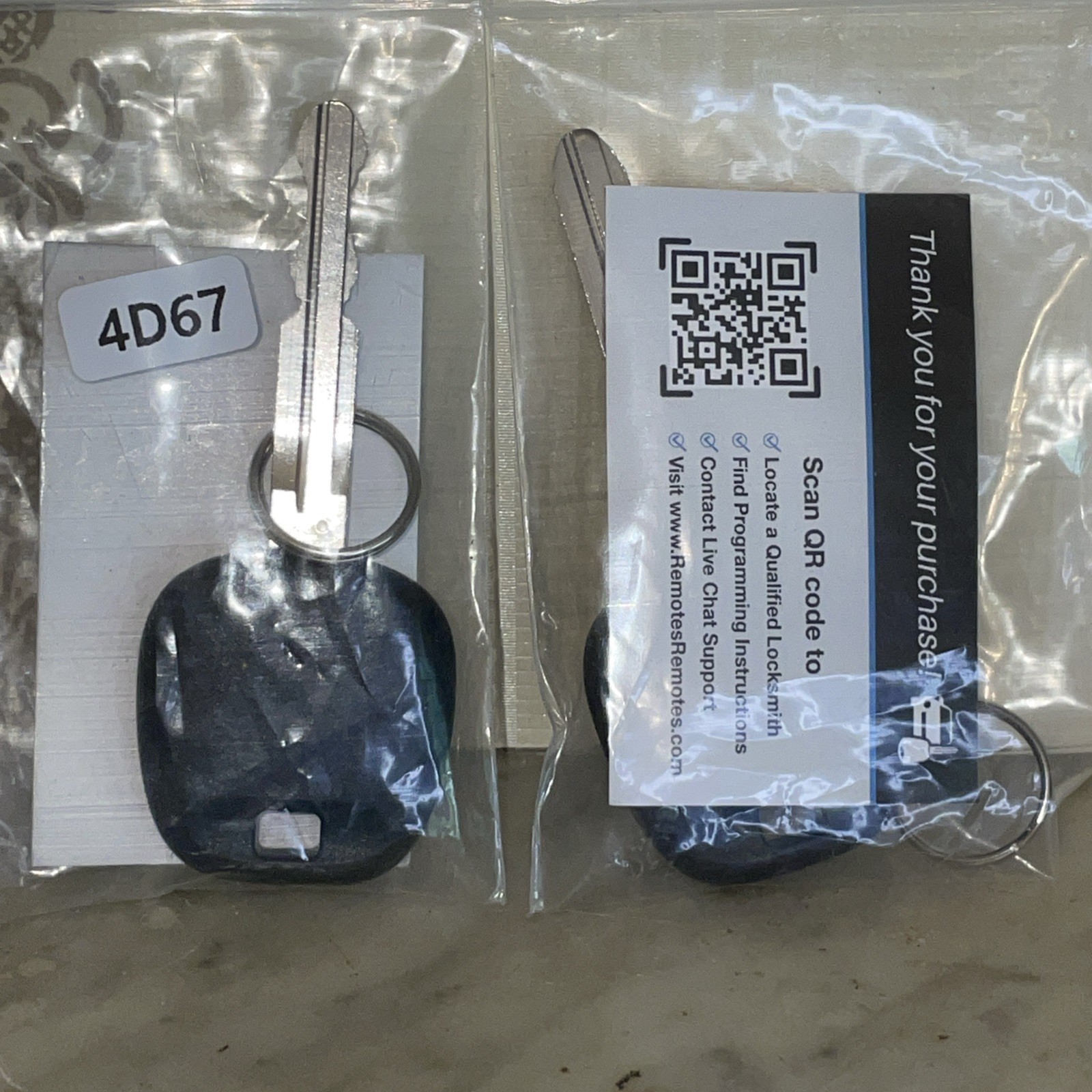 Replacement Keys Car Truck Toyota Scion Battery | Chipped Key Transponder 4D67