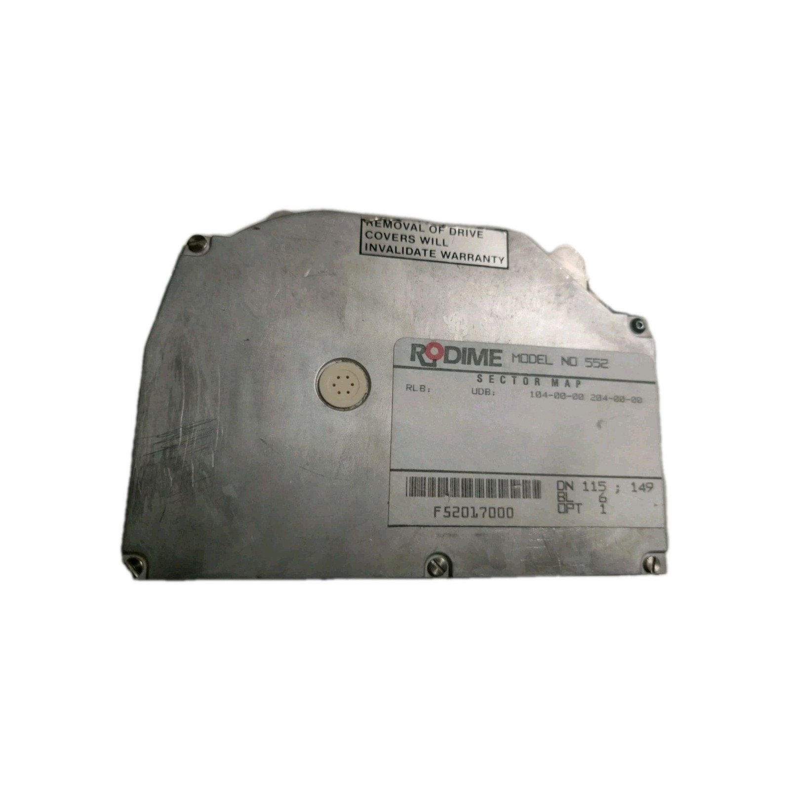 Apple Hard Disk 20.                 RARE       RODIME  #552 Hard Disk Drive