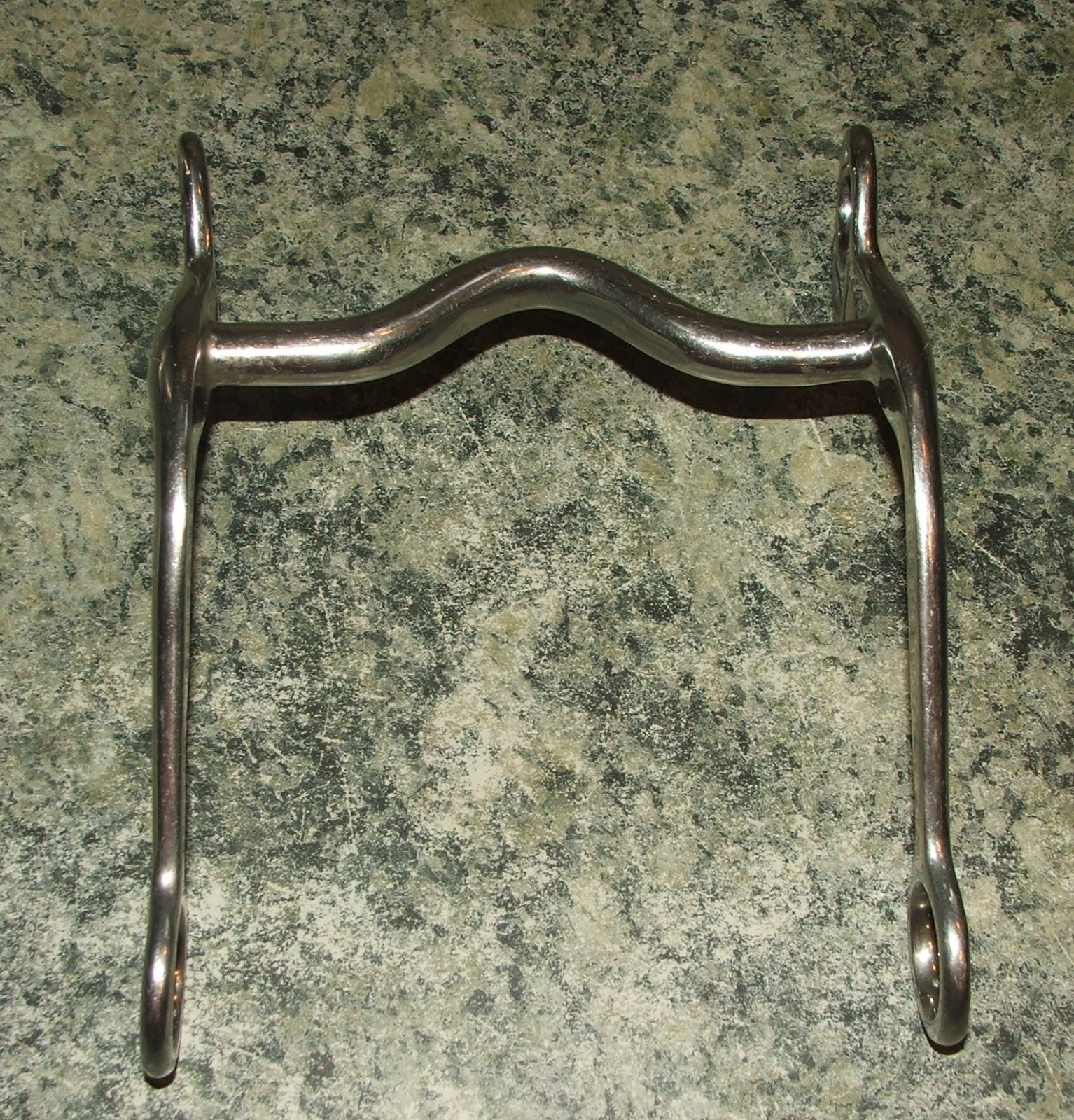 Western Stainless Grazing Engraved  5" Curb Bit 7" Shanks ?