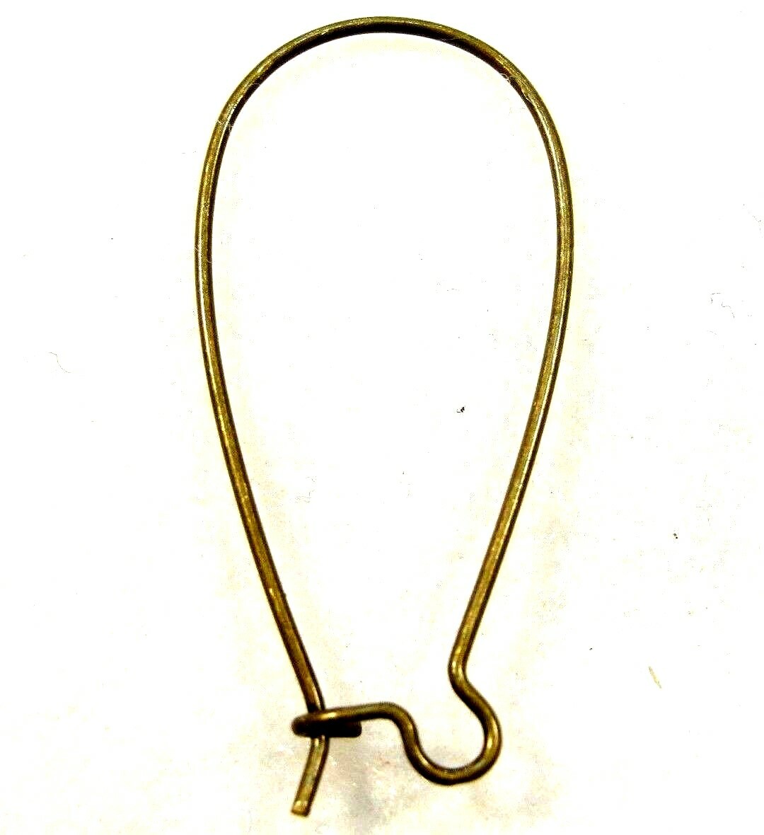 20Pcs. Antique Bronze Kidney Earwires 37mm Earring Hooks Tibetan Findings EK06