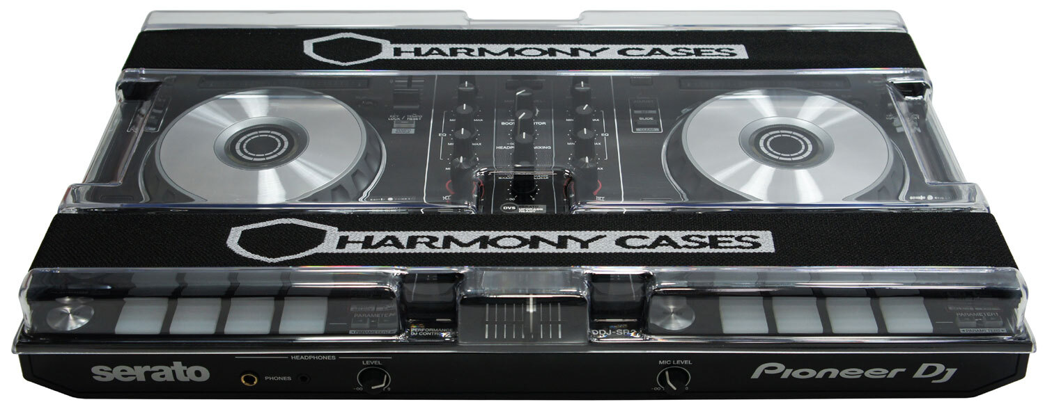 Harmony HC-DC1 Plastic DJ Case Saver Cover for Pioneer DDJ-SR2 Controller Deck