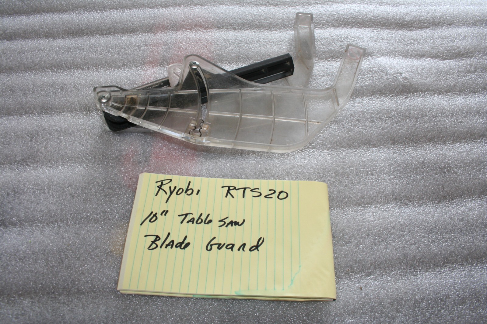 Ryobi 10" Table Saw RTS20 - BLADE GUARD ONLY