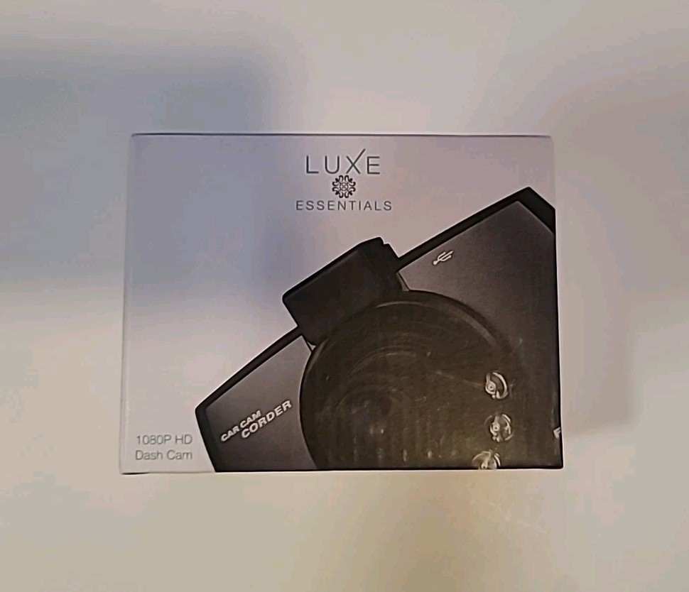Luxe Essentials 1080 HD Dash Cam Corder