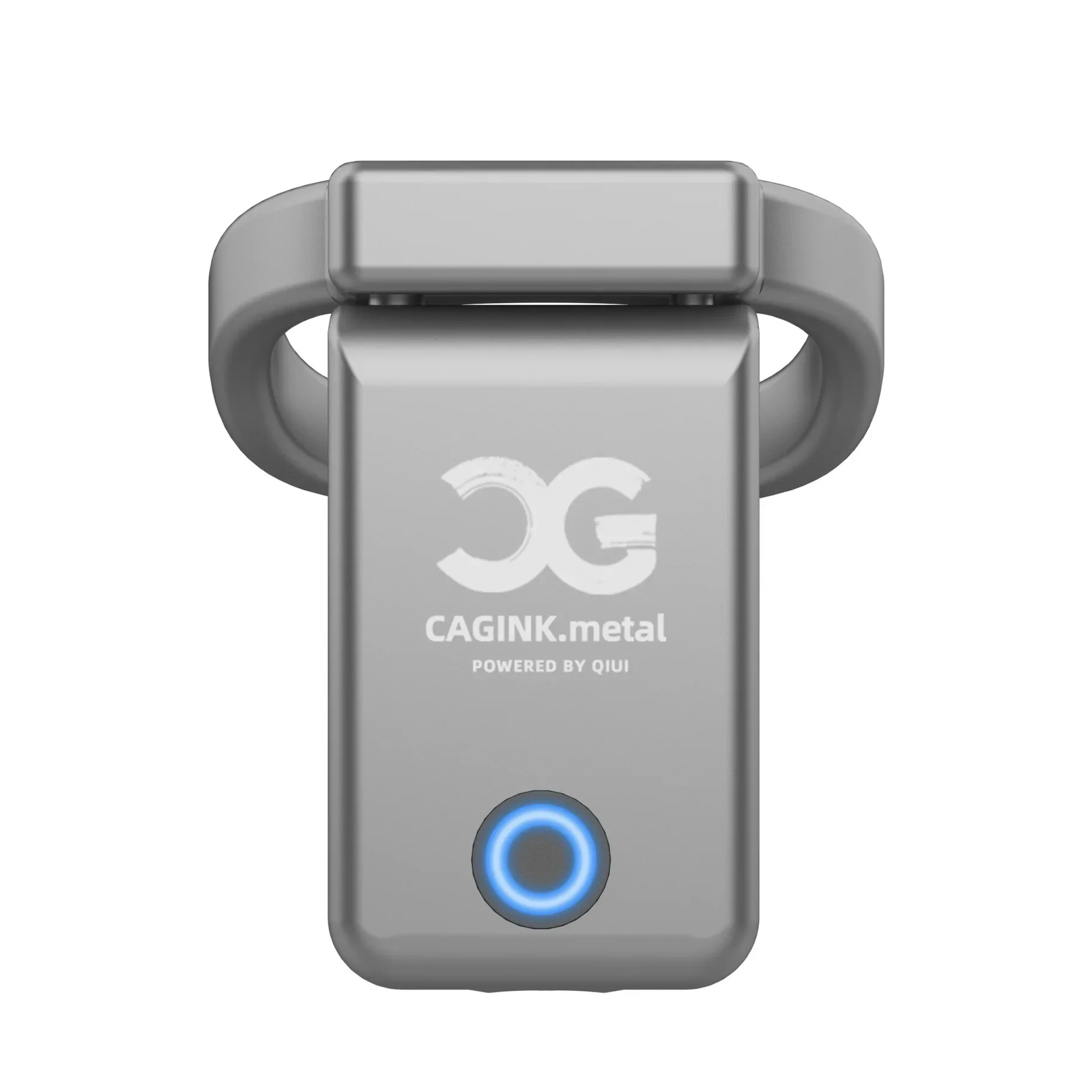 QIUI Metal Chastity Cage AI Function Remote APP Control Bluetooth Timer Lock