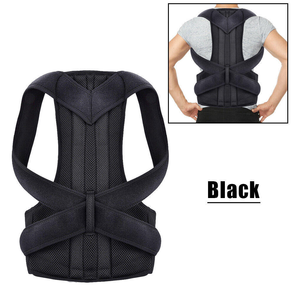 Posture Corrector Full Clavicle Support Adjustable Back Straightener Men Women