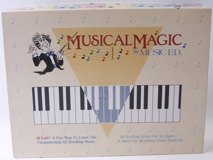 1988 Musical Magic Board Game Music Ed The Fun Way To Learn Fundamentals Student