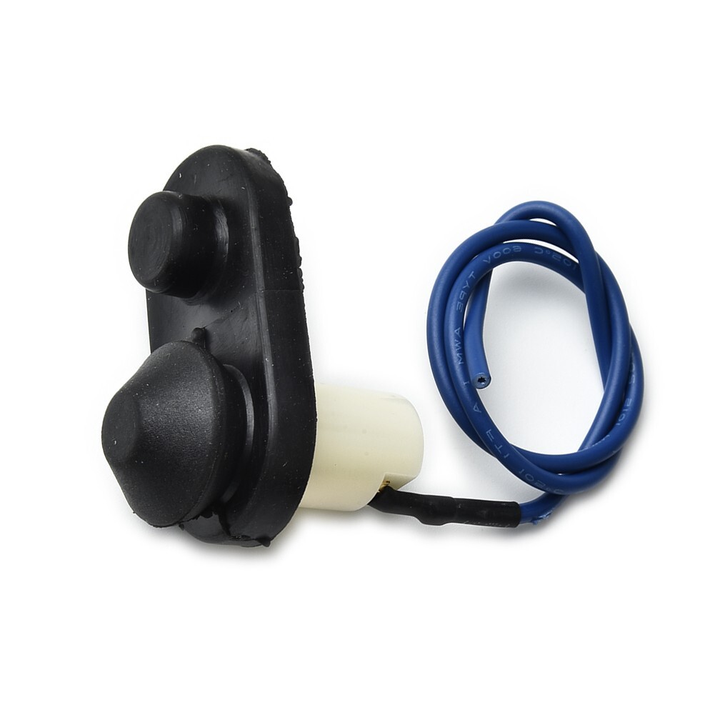 4 Pcs Set Black Car Interior Door Courtesy Light Lamp Switch Button