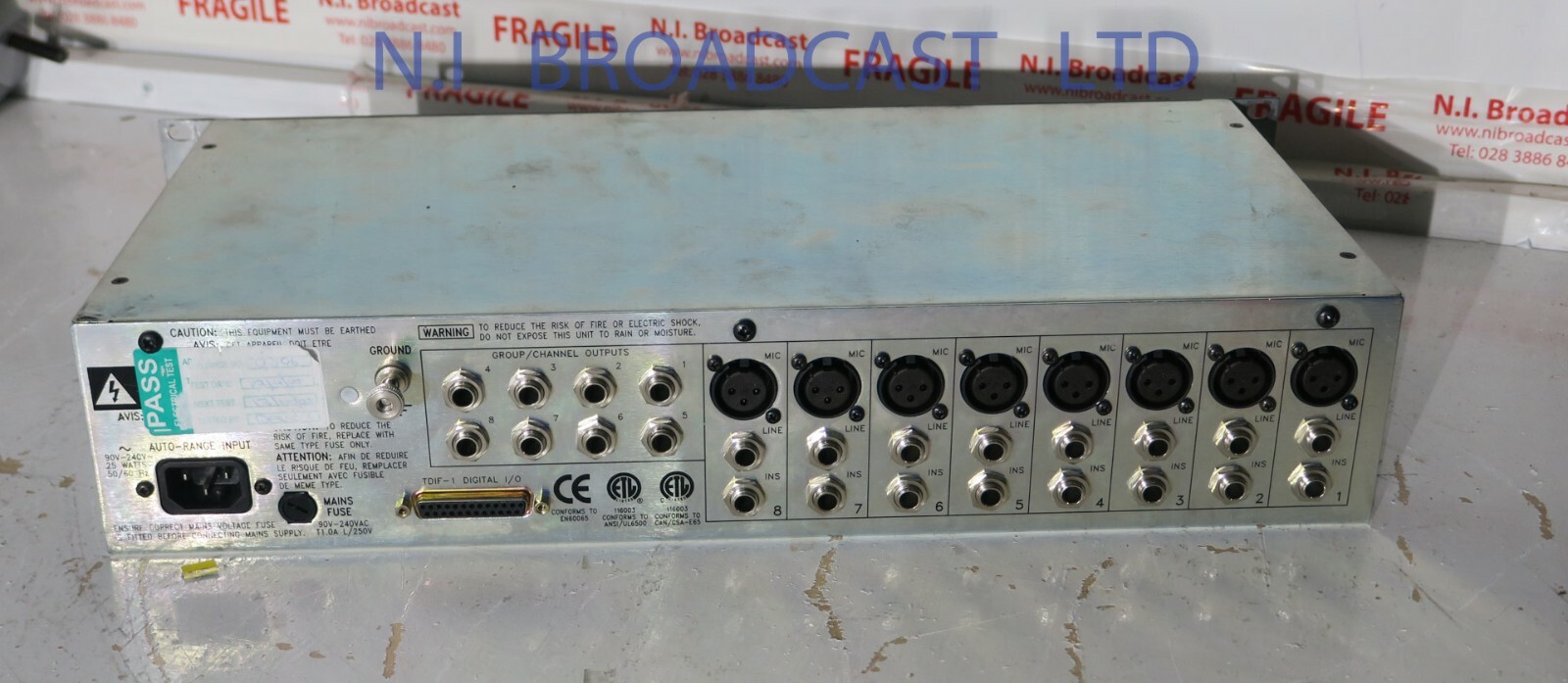 Soundcraft Spirit Digital mic / line interface unit 8ch