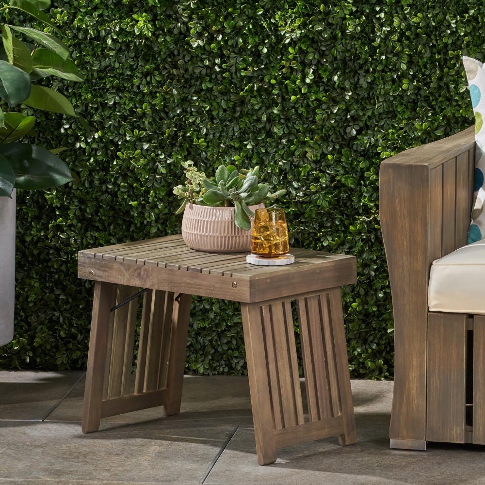 Kyoto Side Table Outdoor Patio Furniture Compact Design