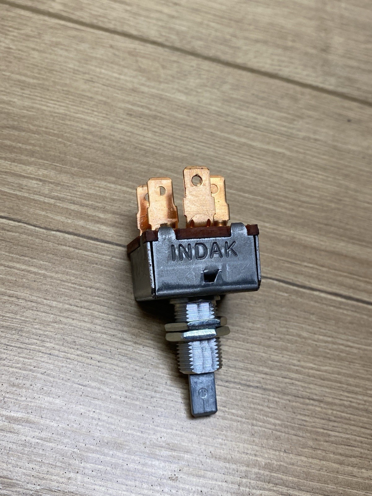 INDAK 3 Position Rotary Switch 5 Terminal Heavy Duty Panel Mount NOS USA