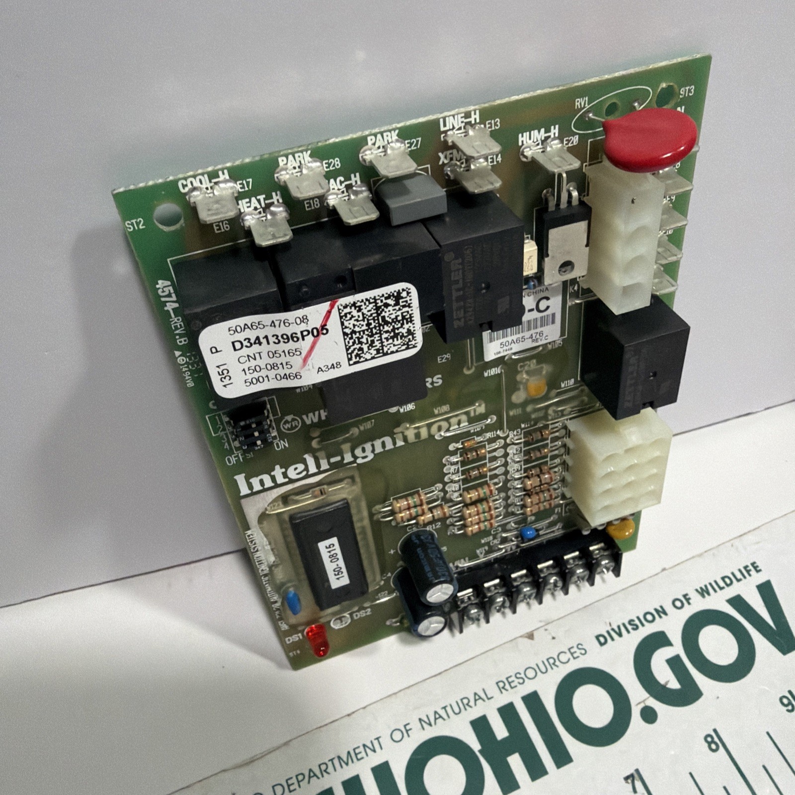 WHITE-RODGERS 50A65-476-08 CONTROL BOARD D341396P05