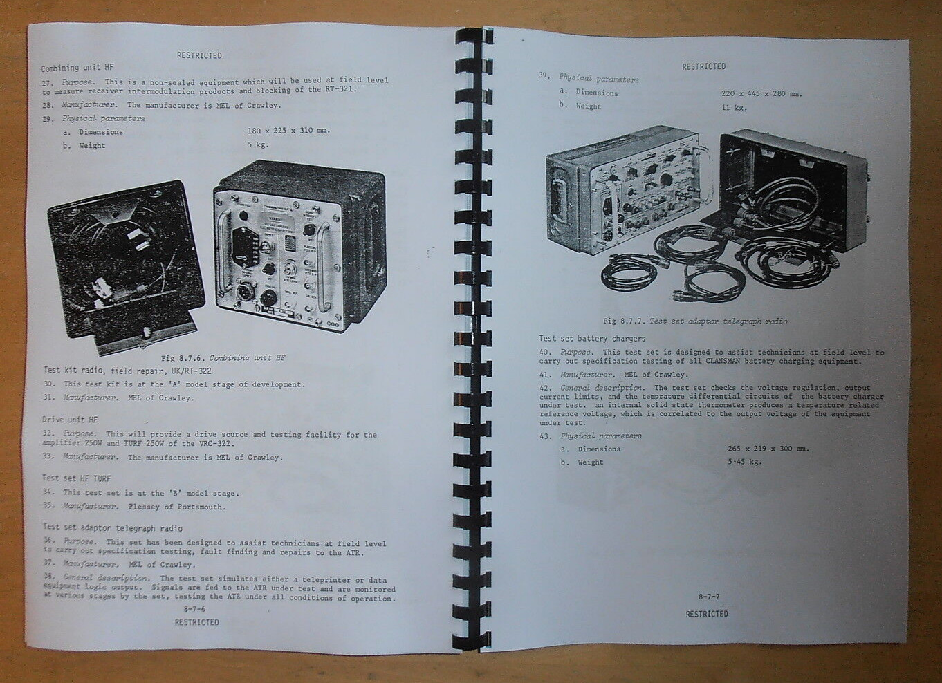 Clansman Radio Reference handbook. Army radio Army code 61004 Land Rover Series