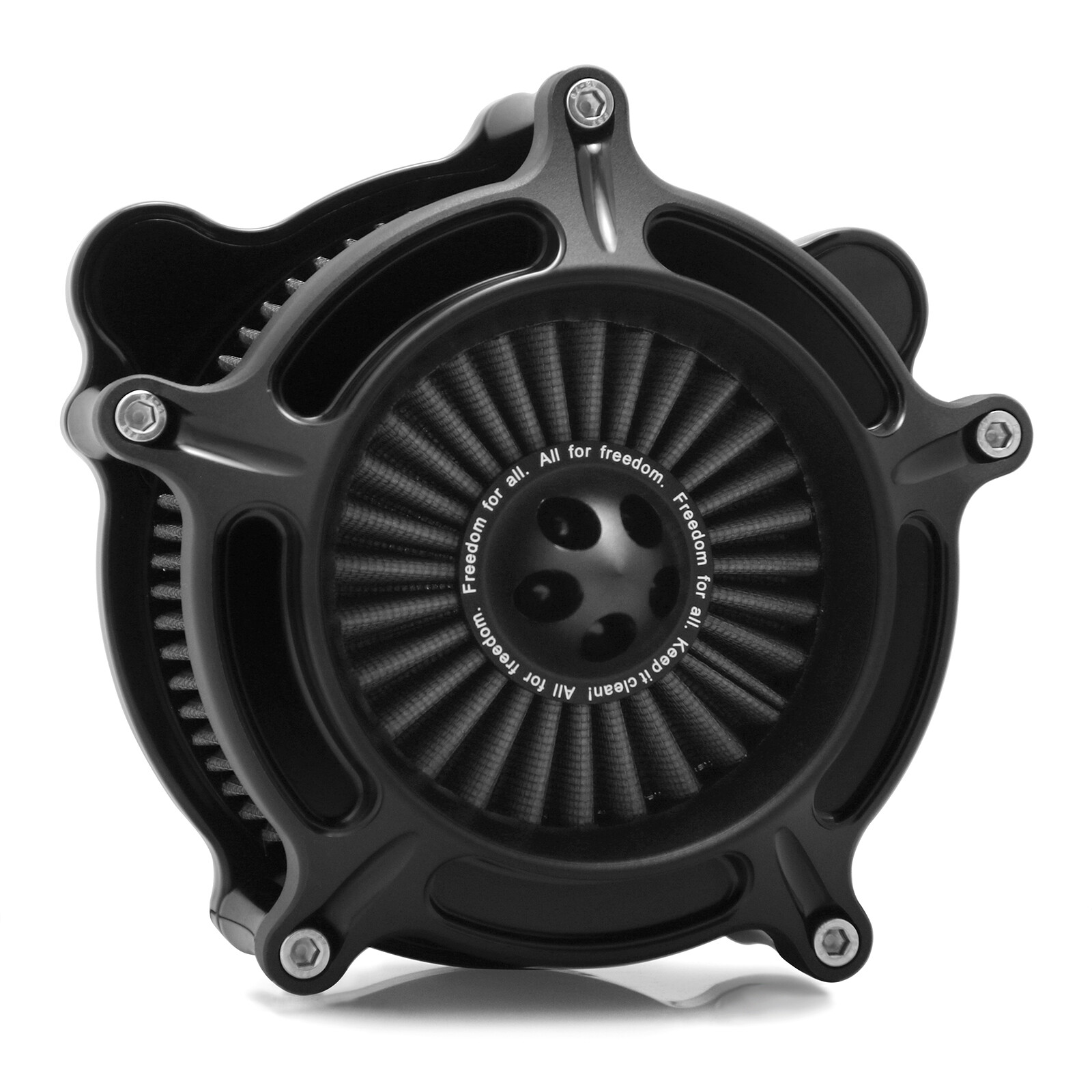 Spike Ops Black Air Cleaner Filter For Harley Softail FXSB 16-17 Touring 08-16