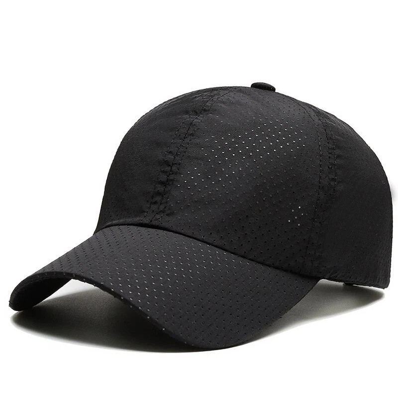 2pcs Quick Dry Baseball Cap Adjustable Mesh Cap Workout Tennis Hat for Men Women