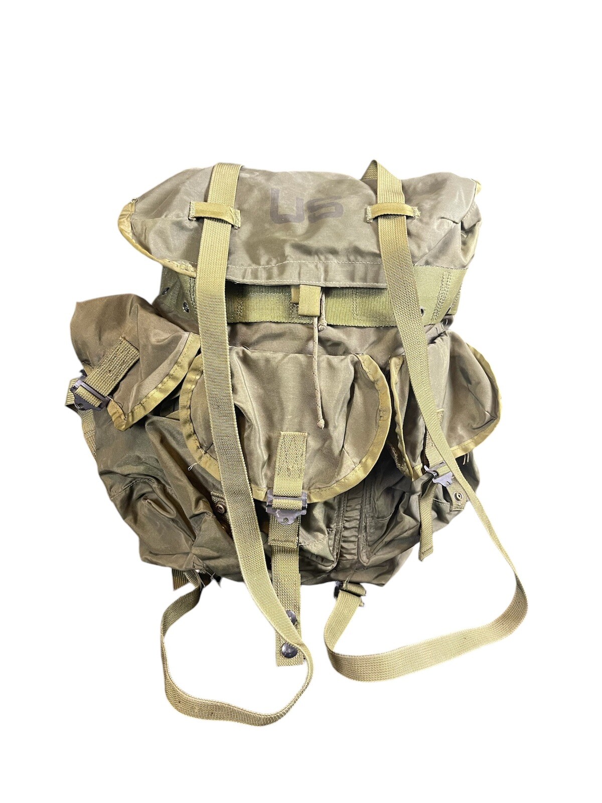 Vintage US Army Field Pack Nylon Combat Rucksack Alice 80s No Frame