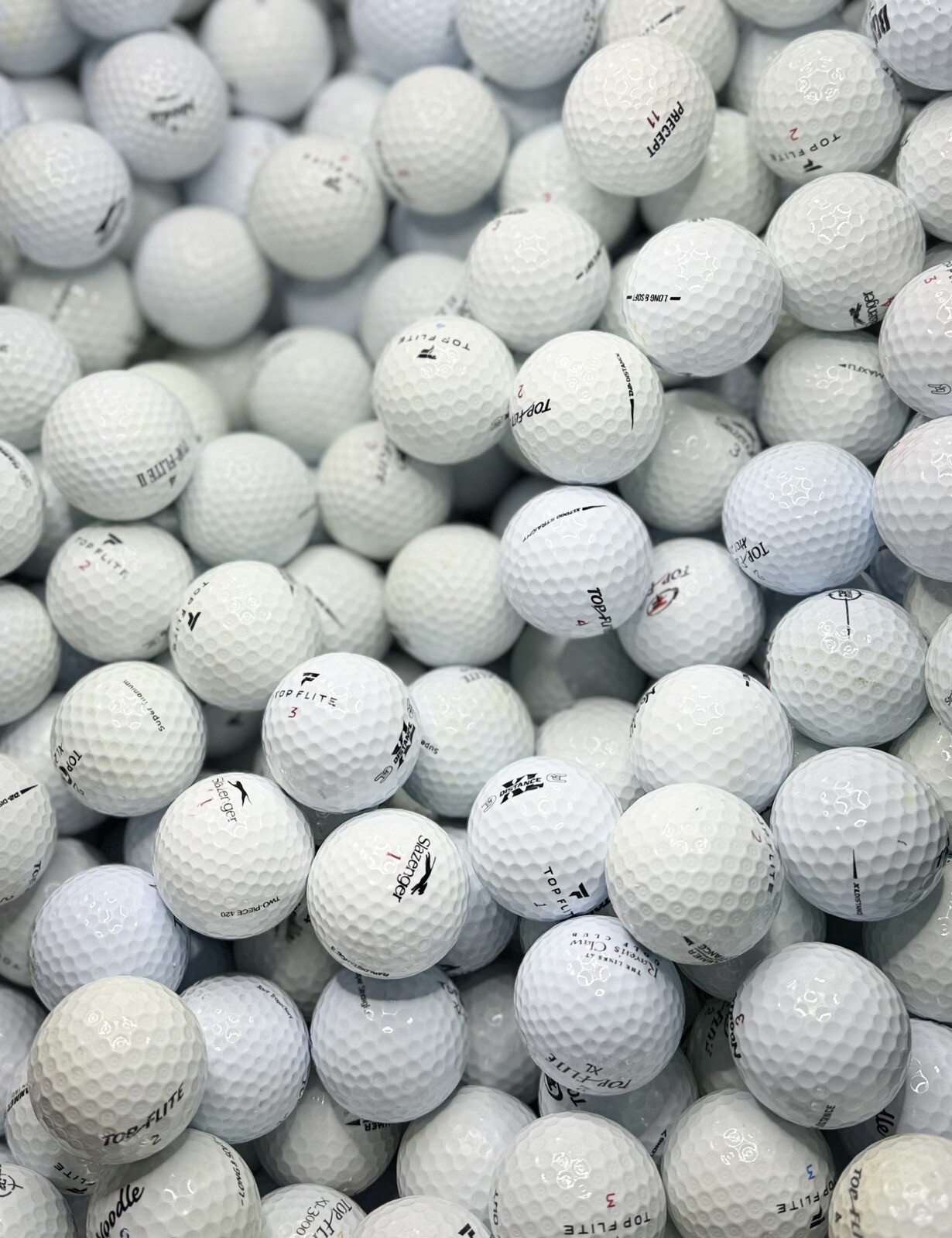 100 Golf Balls Assorted Brands Mint 5/4A  *Free Shipping*