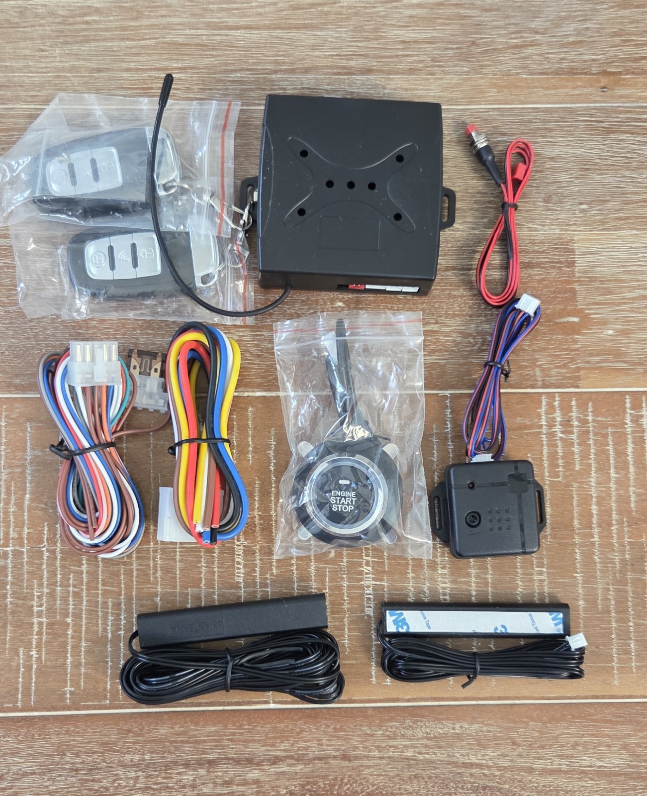PKE-Alarm remote start alarm - entry push button start kit