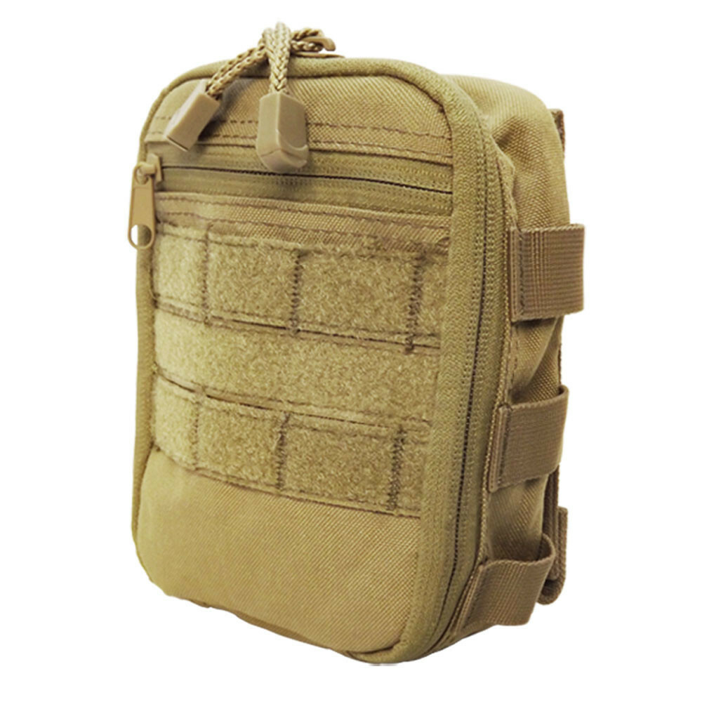 Molle Tactical Utility SIDE KICK Pouch Accessories Carrier Pocket Bag Tan