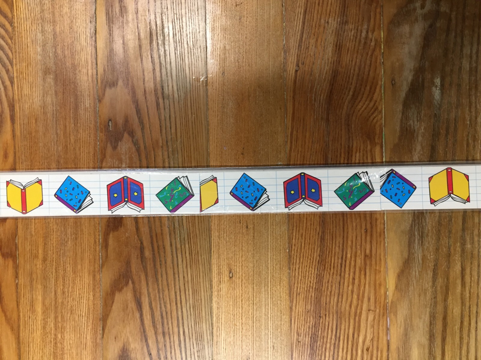 School Bulletin Board Borders Colorful Books