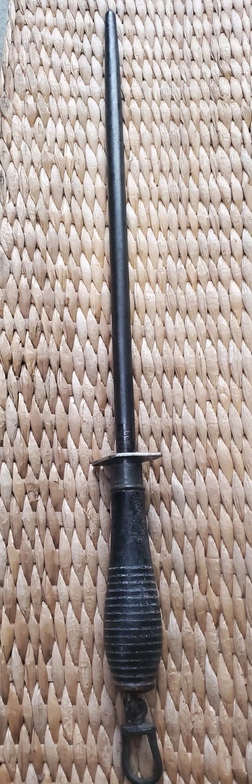 Rare Nice Vtg WINCHESTER 19.5"/14" Carbon Steel SHARPENER Rod Steel 🇺🇸 EUC