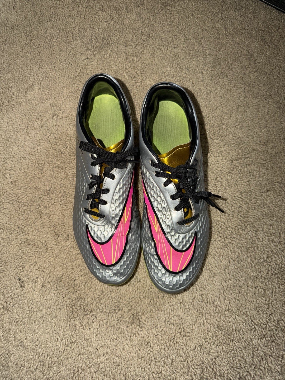 Nike Hypervenom Phelon ‘Liquid Diamond’ FG Men's Soccer Cleats Size 8.5