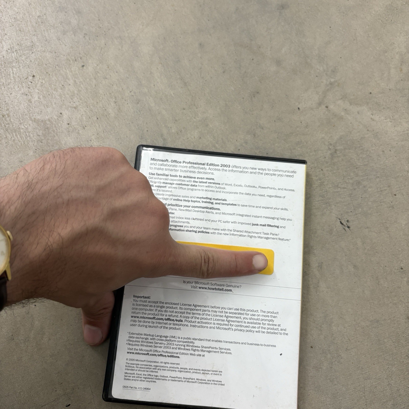 Microsoft Office Professional Edition 2003 Product Key