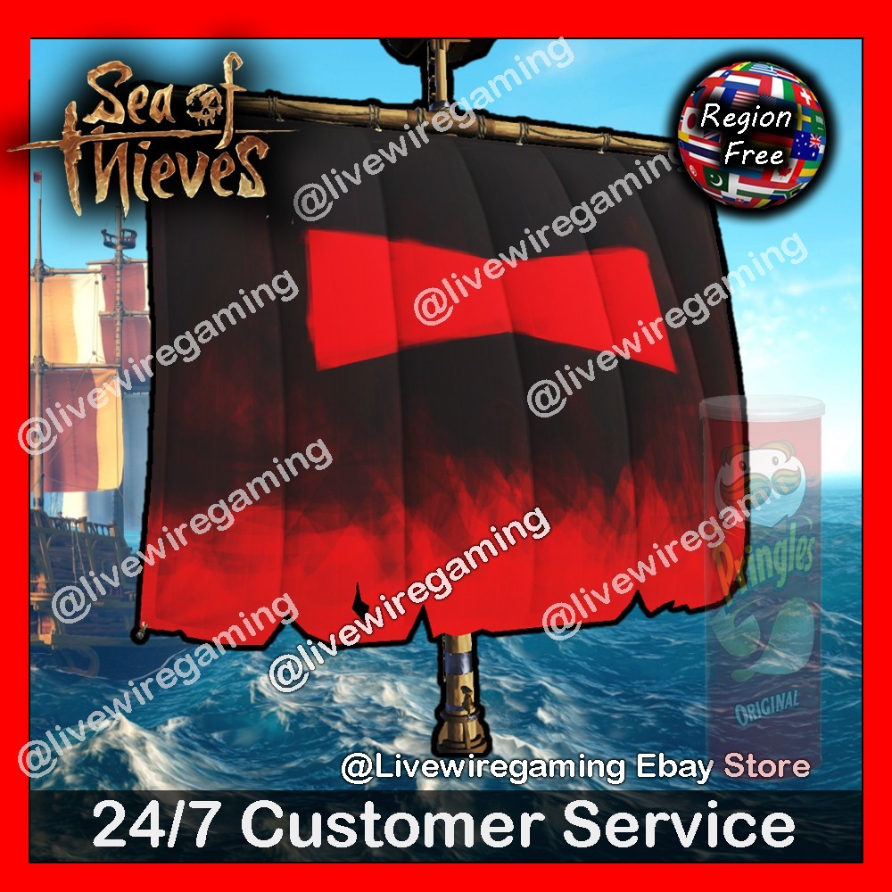 Sea of Thieves - Pringles Promotion Exclusive 🏴‍☠ Scarlet Stack Sail  Xbox/PC