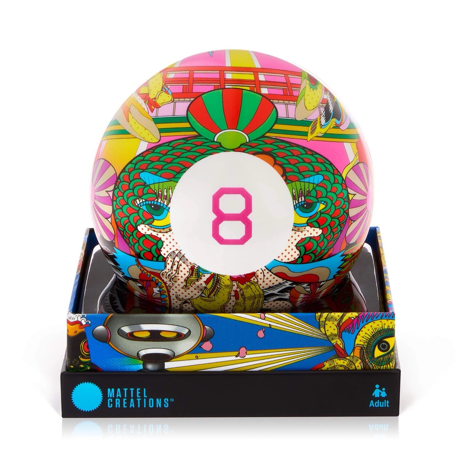 Mattel Creations Exclusive | Magic 8-Ball x Keiichi Tanaami Edition | Sealed
