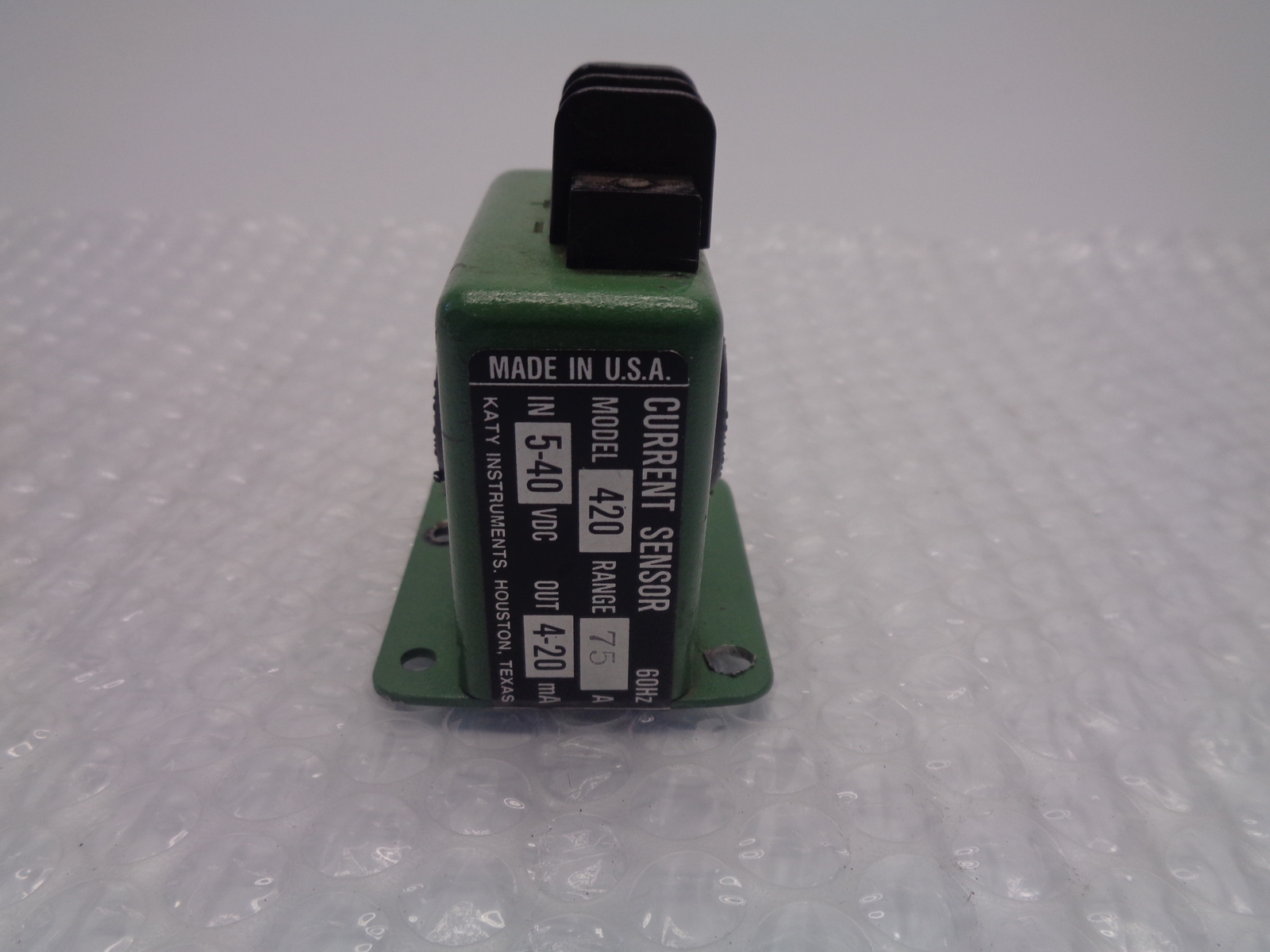 KATY INSTRUMENTS 420 CURRENT SENSOR UNMP