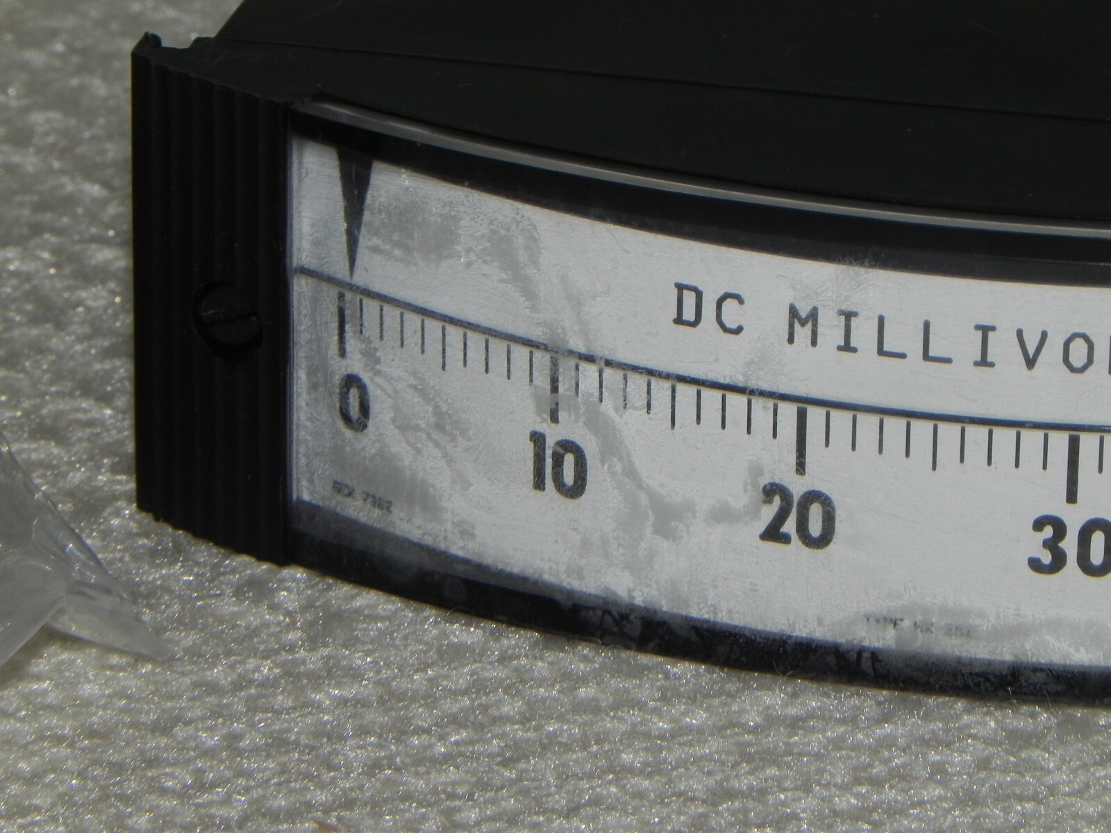 Weschler Instrument Dc Millivolts Horizontal/Panel meter 606B624A09