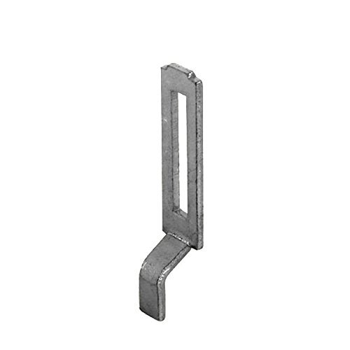 2-Pack Adjustable Sliding Screen Door Latch Strike Steel Replacement Hardware