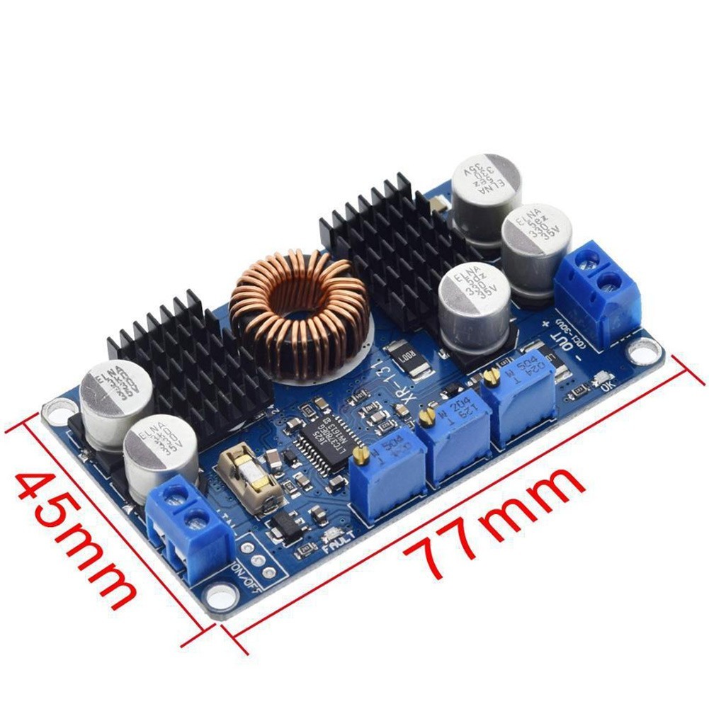Automatic Voltage Regulation Low Ripple Output 5-32V Input Range Compact Design