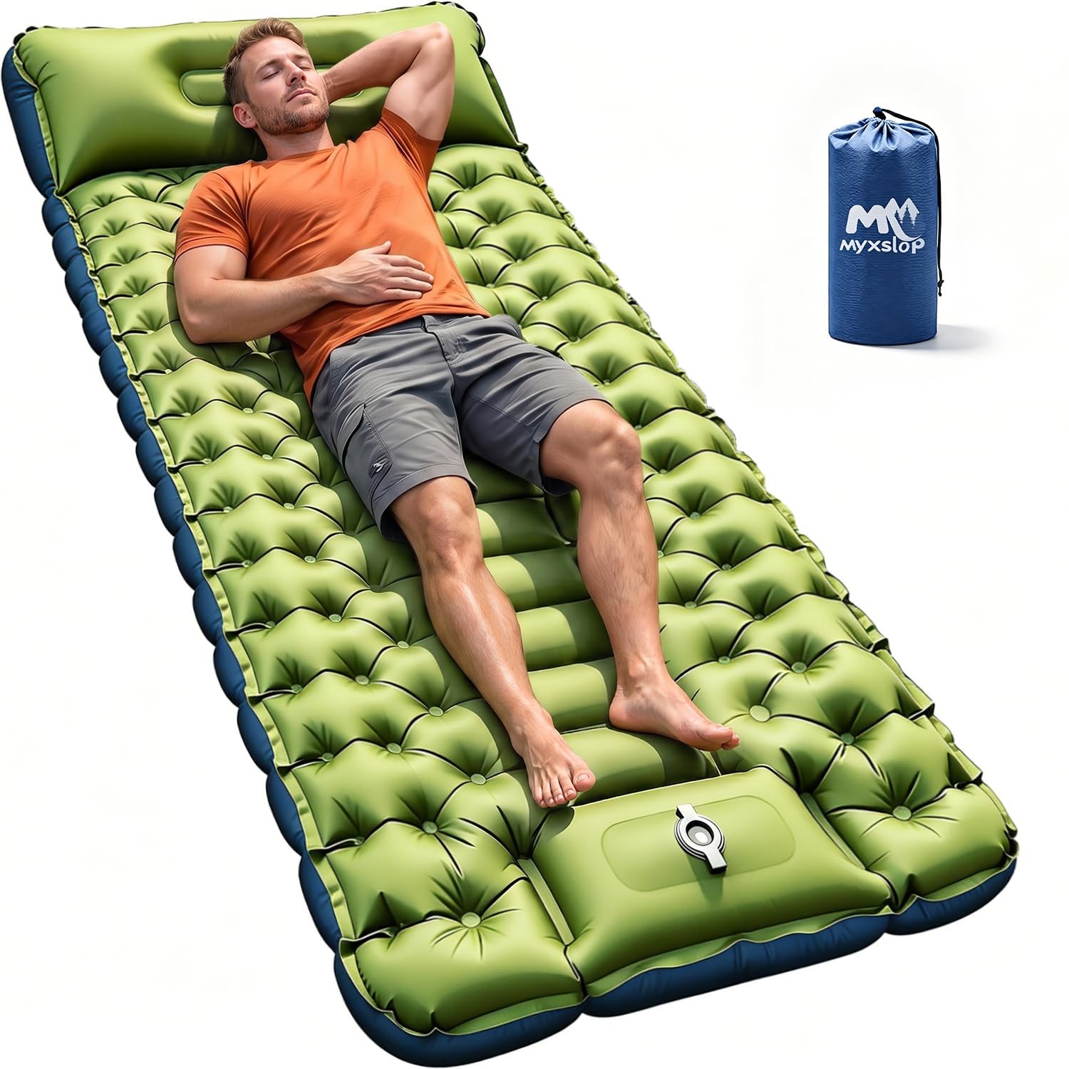 Ultralight 50D Camping Sleeping Pad for Backpacking, Hiking, Tent