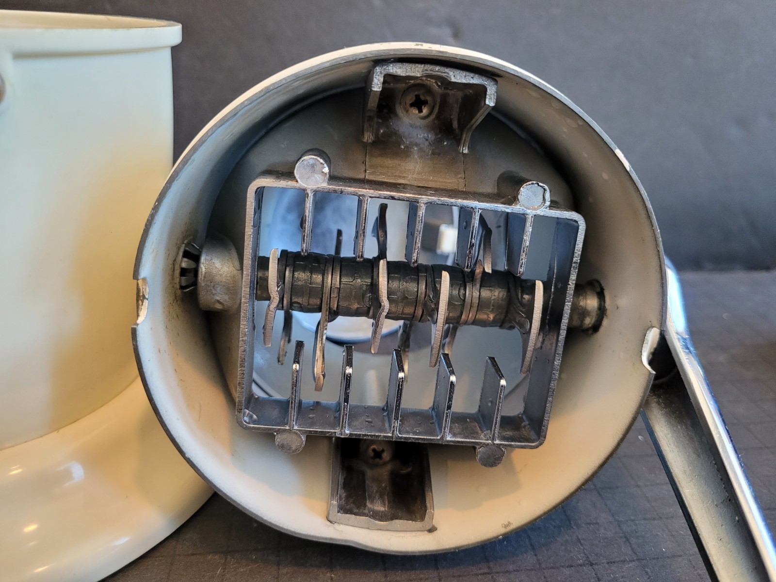Vintage ICE-O-MAT Hand Crank Ice Crusher