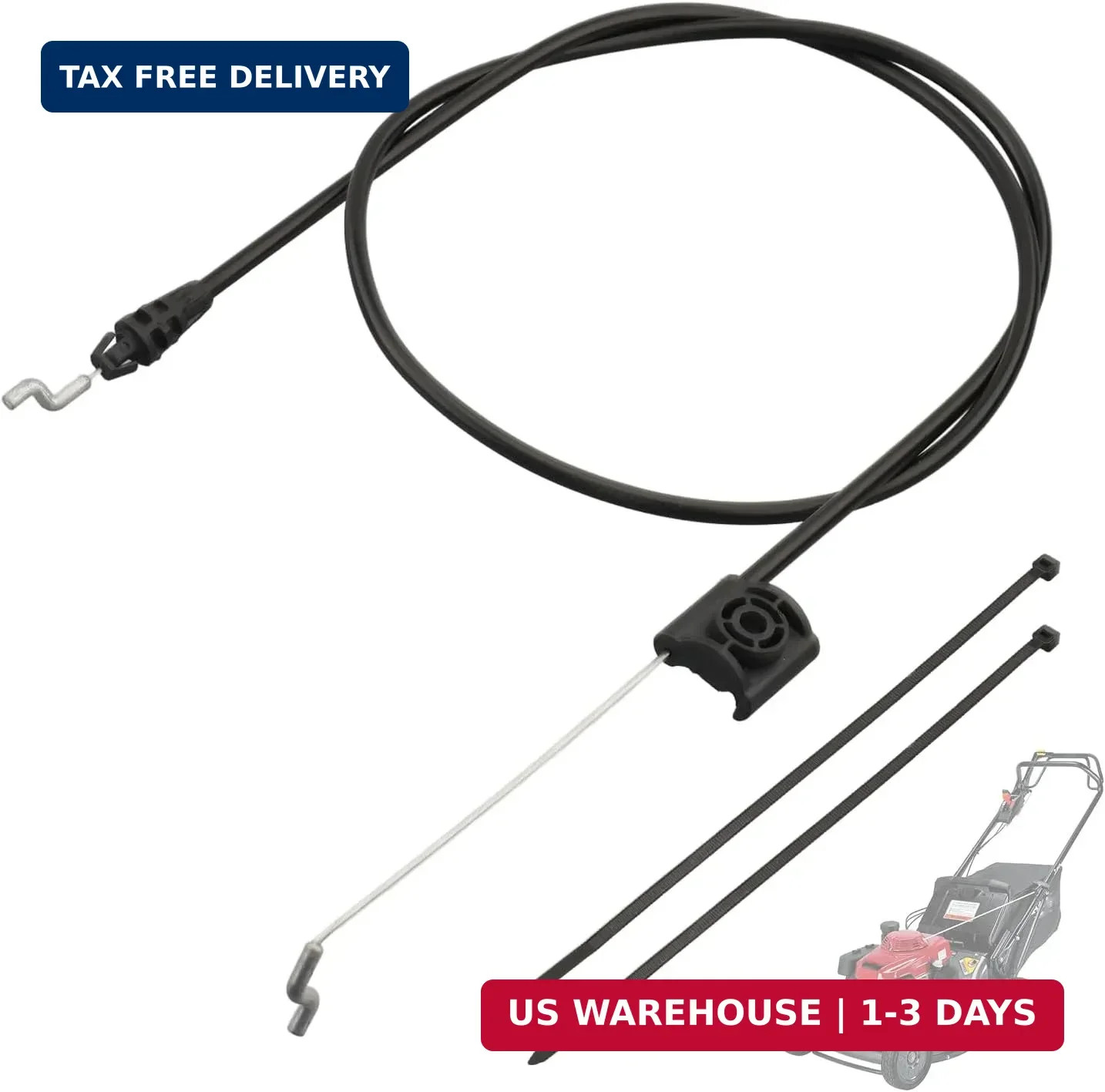 , Lawn Mower Drive Cable Fits for Honda HRR216 and HRX217 Walk-Behind Lawn Mower