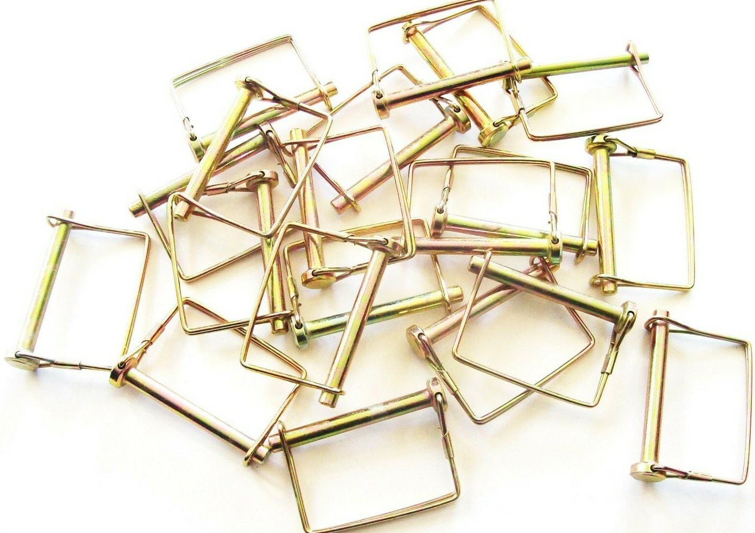 100 3" SQUARE CAMPER AWNING CANOPY PTO TRAILER HITCH PINS 5/16"